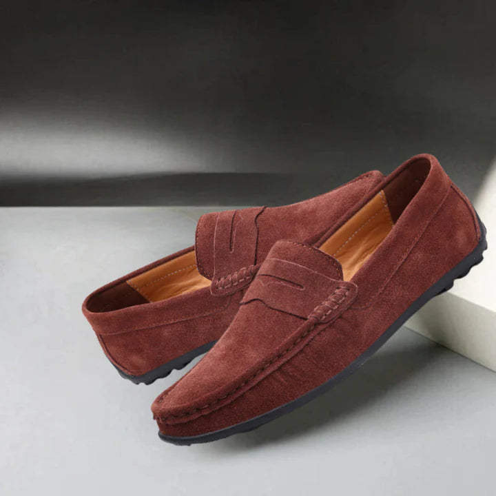 Mocassins en daim Lorenzo