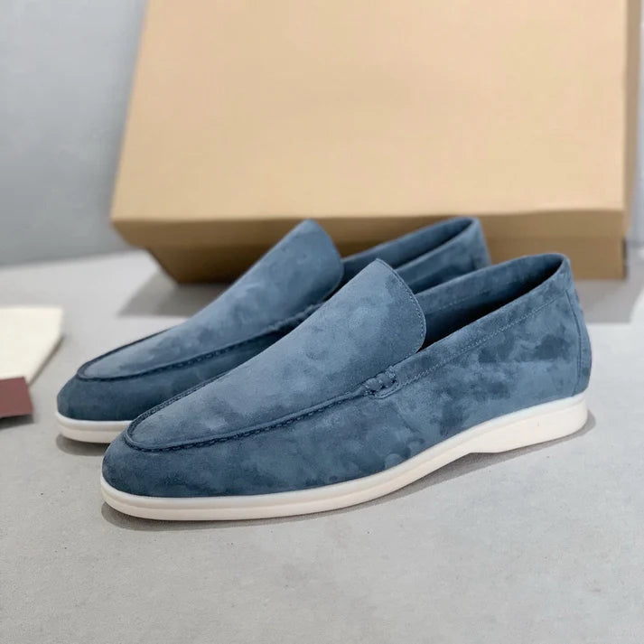 Mocassins en daim chic
