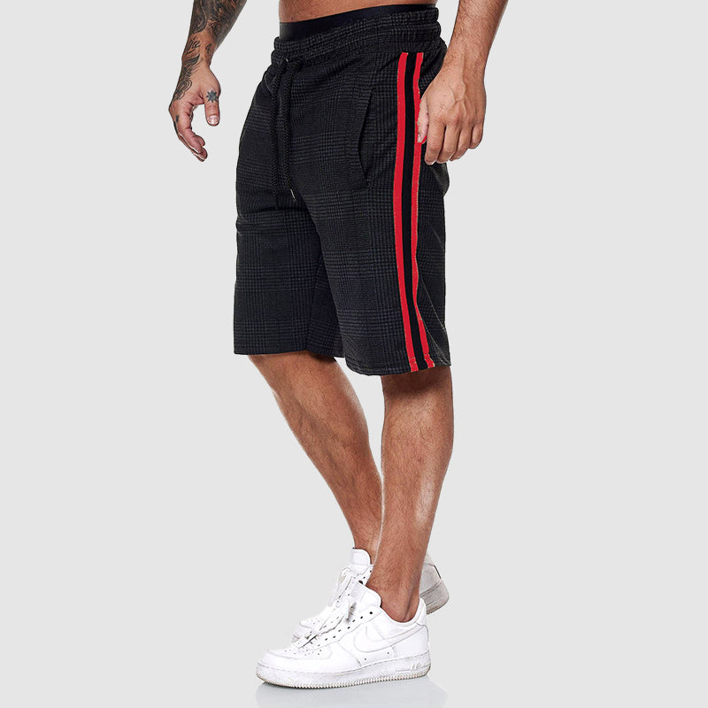 Short à carreaux