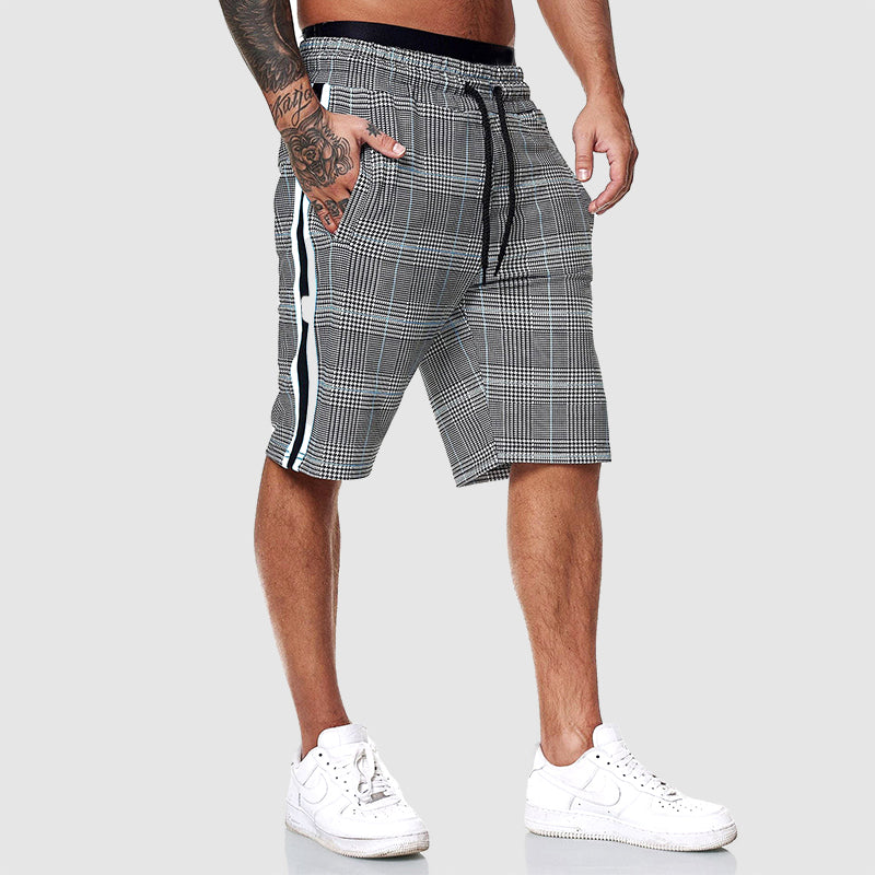 Short à carreaux