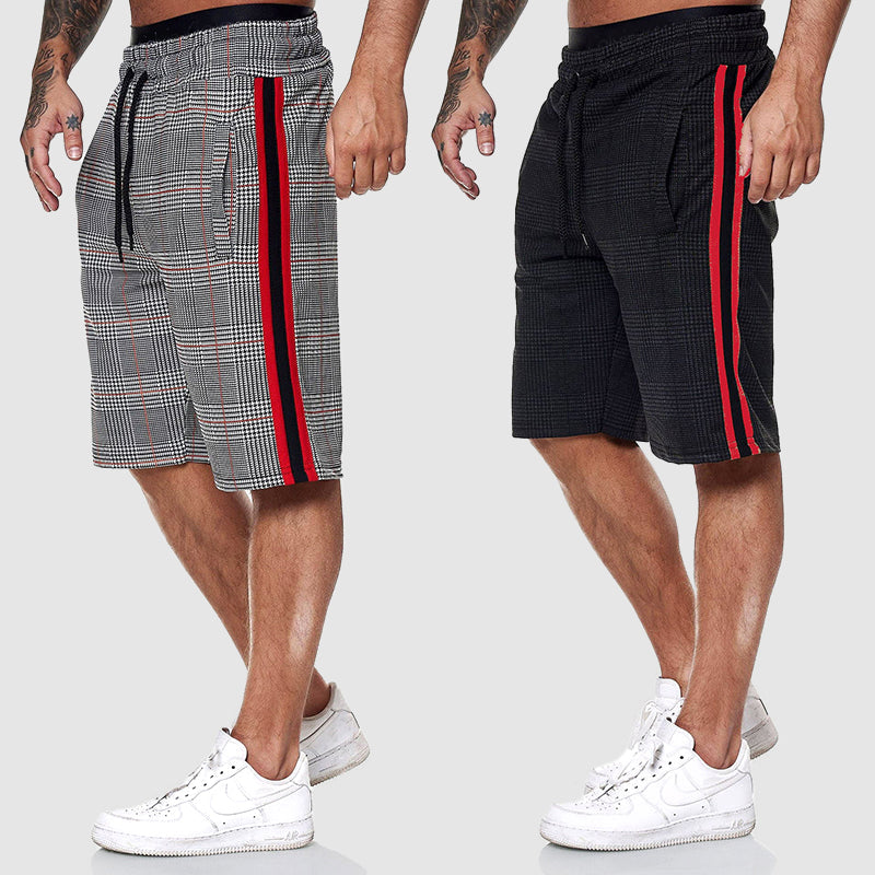 Short à carreaux