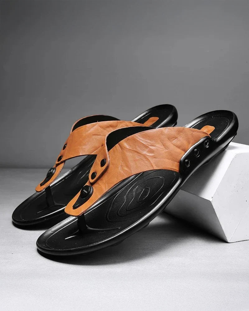 Sandales en cuir élégantes