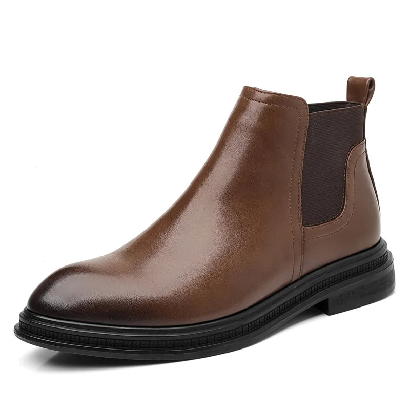 Bottes en cuir pour hommes