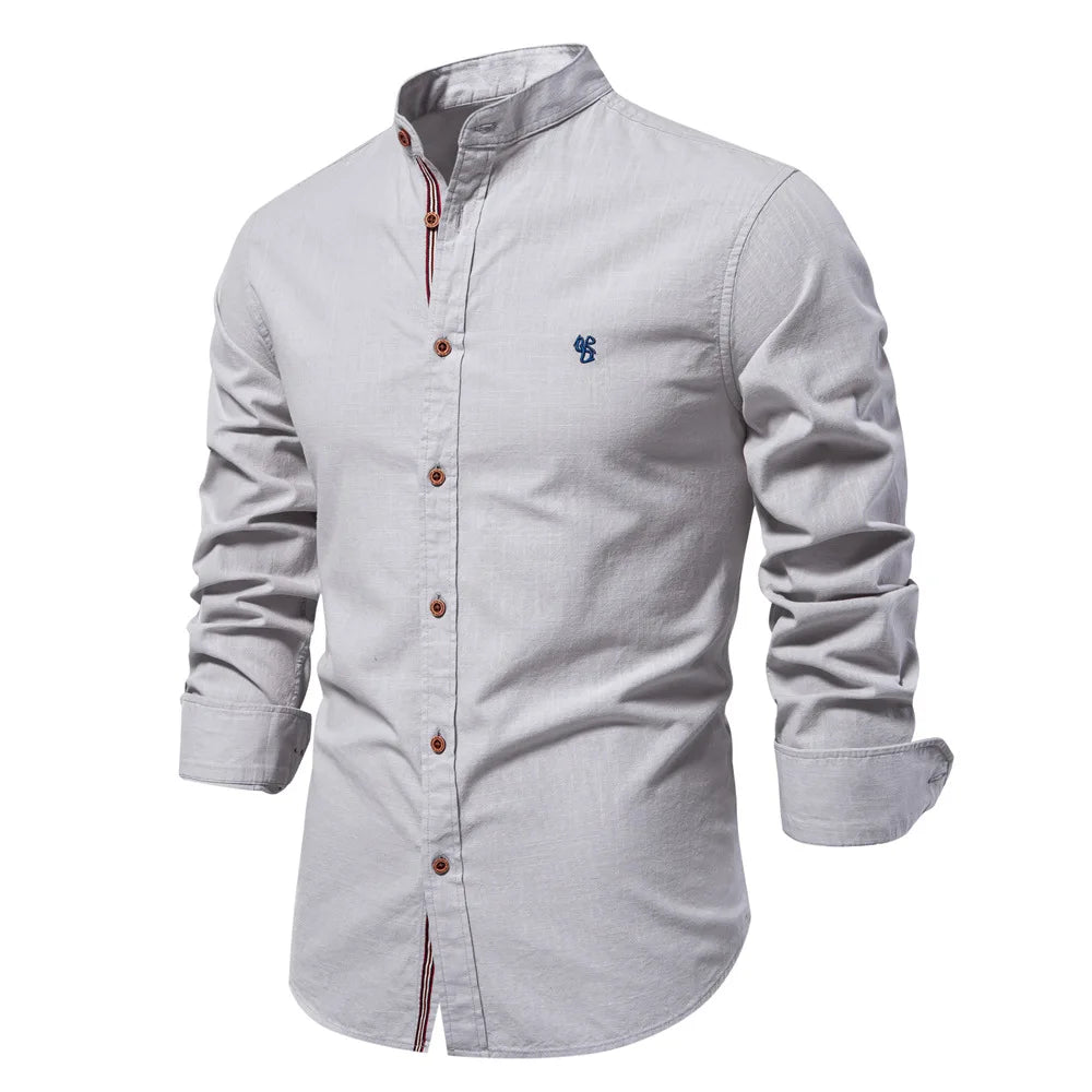 Chemise en lin élégante