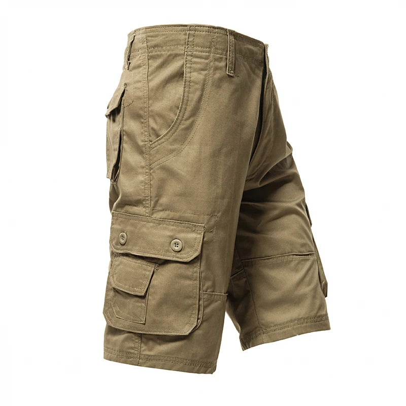 Short cargo décontracté à genoux