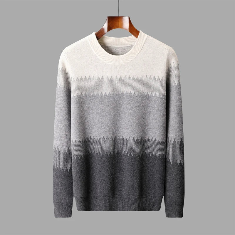 Pull en laine mérinos pour homme