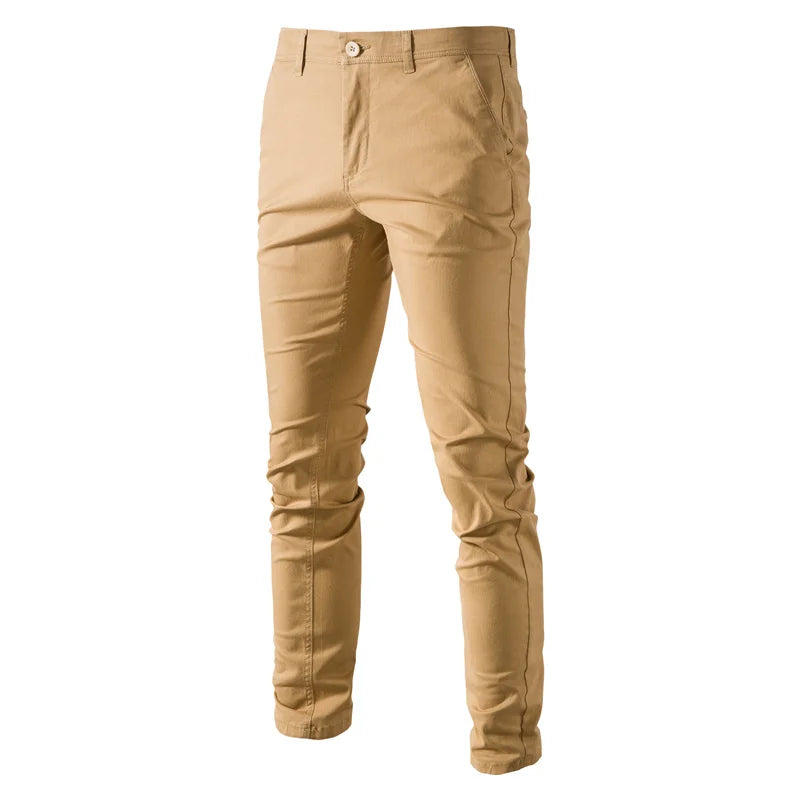 Pantalon en coton décontracté