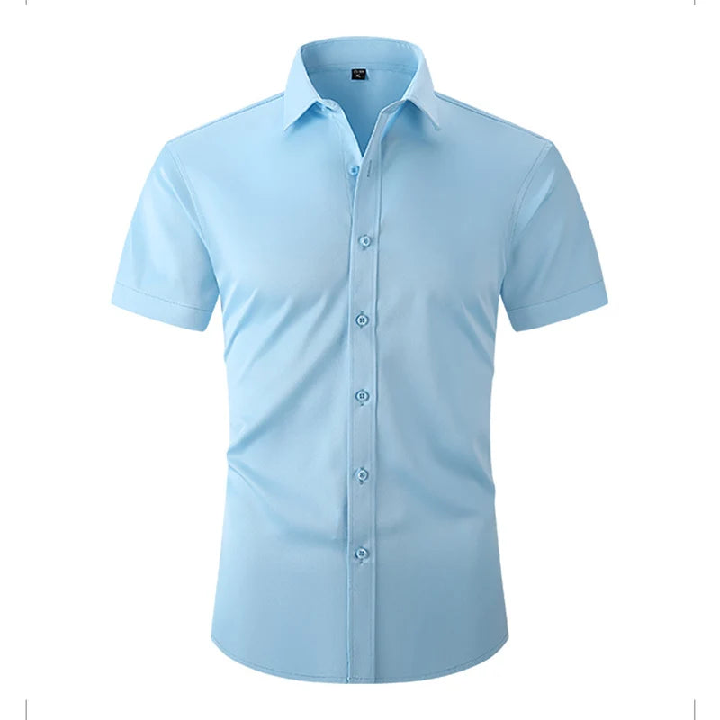 Chemise décontractée à manches courtes