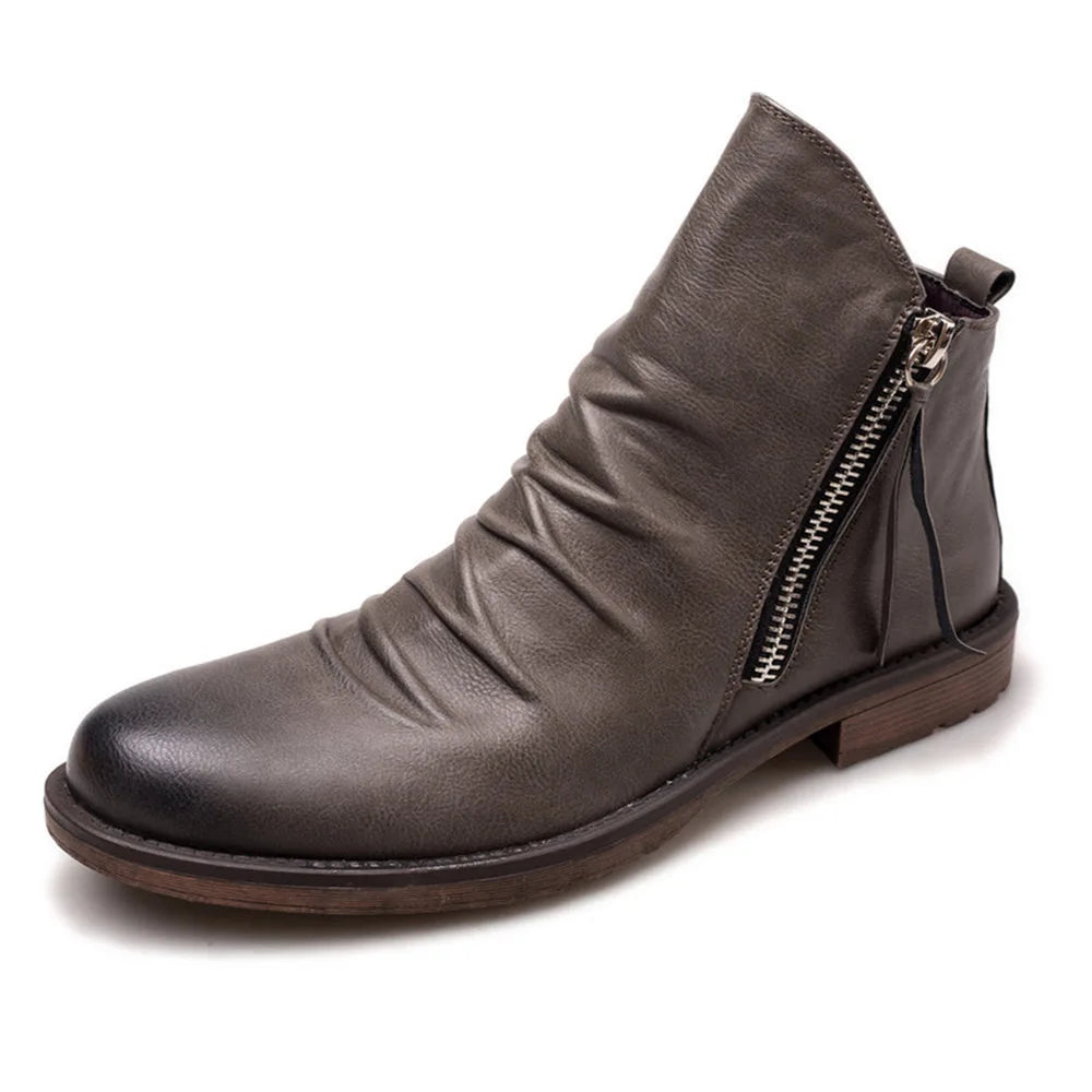 Bottes Chelsea en cuir