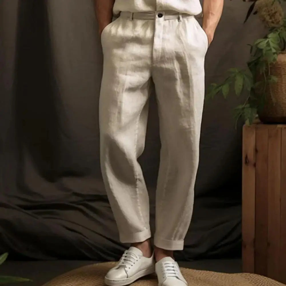 Cagliari Pantalon en lin