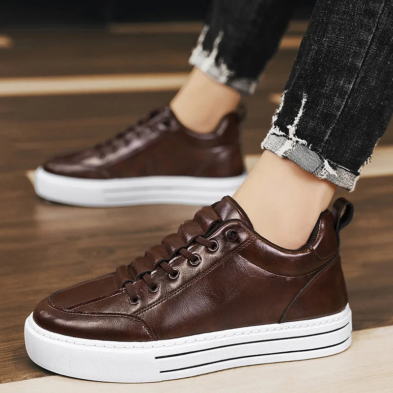 Chaussures en cuir élégantes