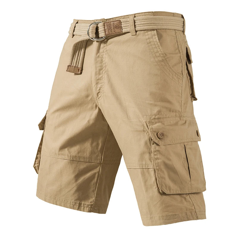 Short cargo à genoux