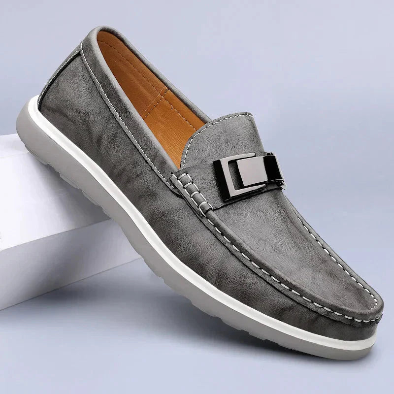 Mocassins en cuir de luxe