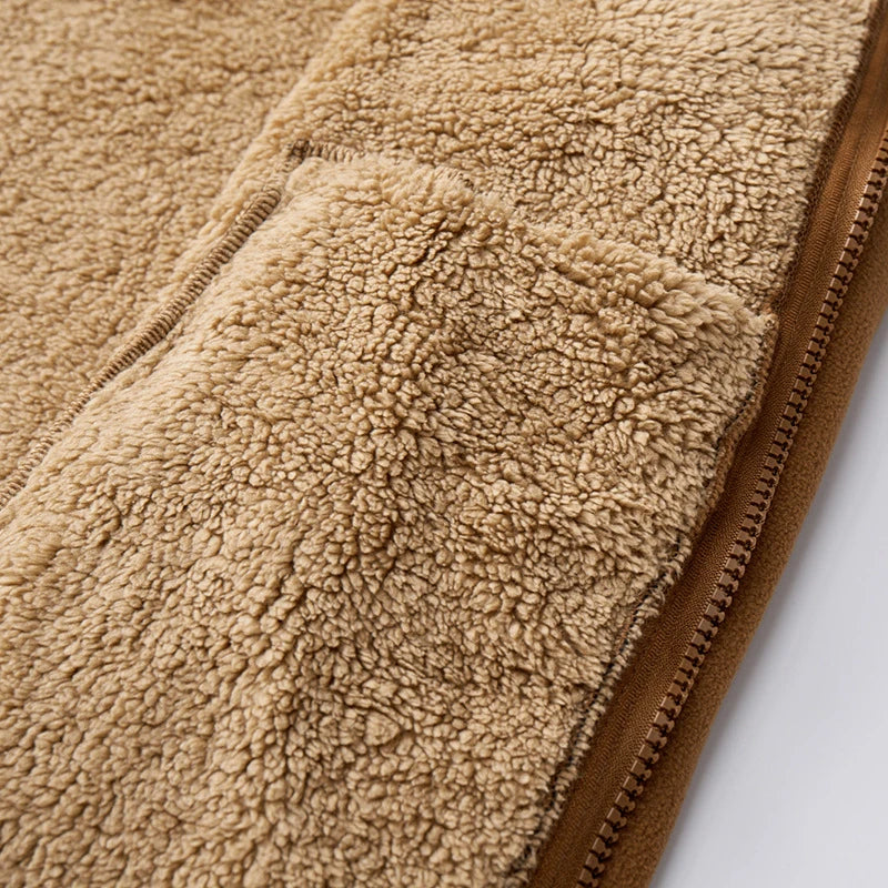 Veste douillette doublée en polaire