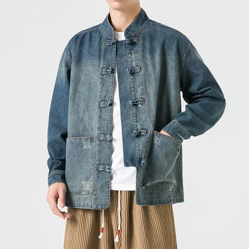 Veste en denim Streetwear