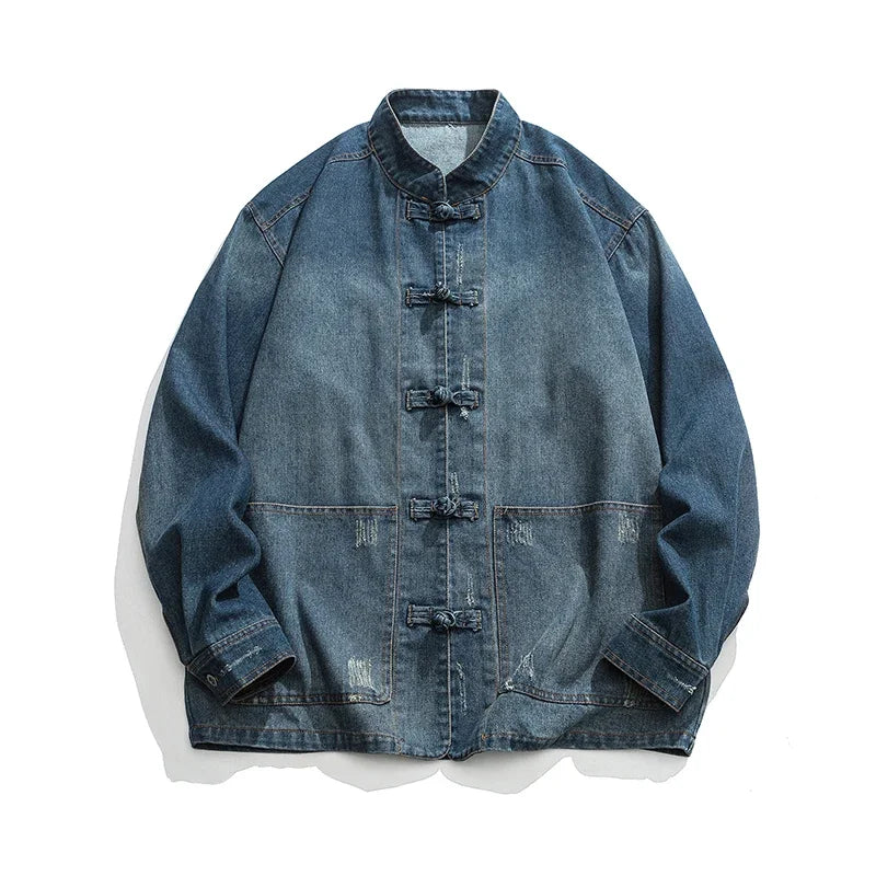 Veste en denim Streetwear