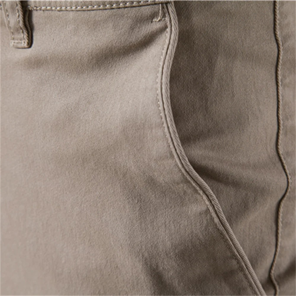Pantalon en coton décontracté
