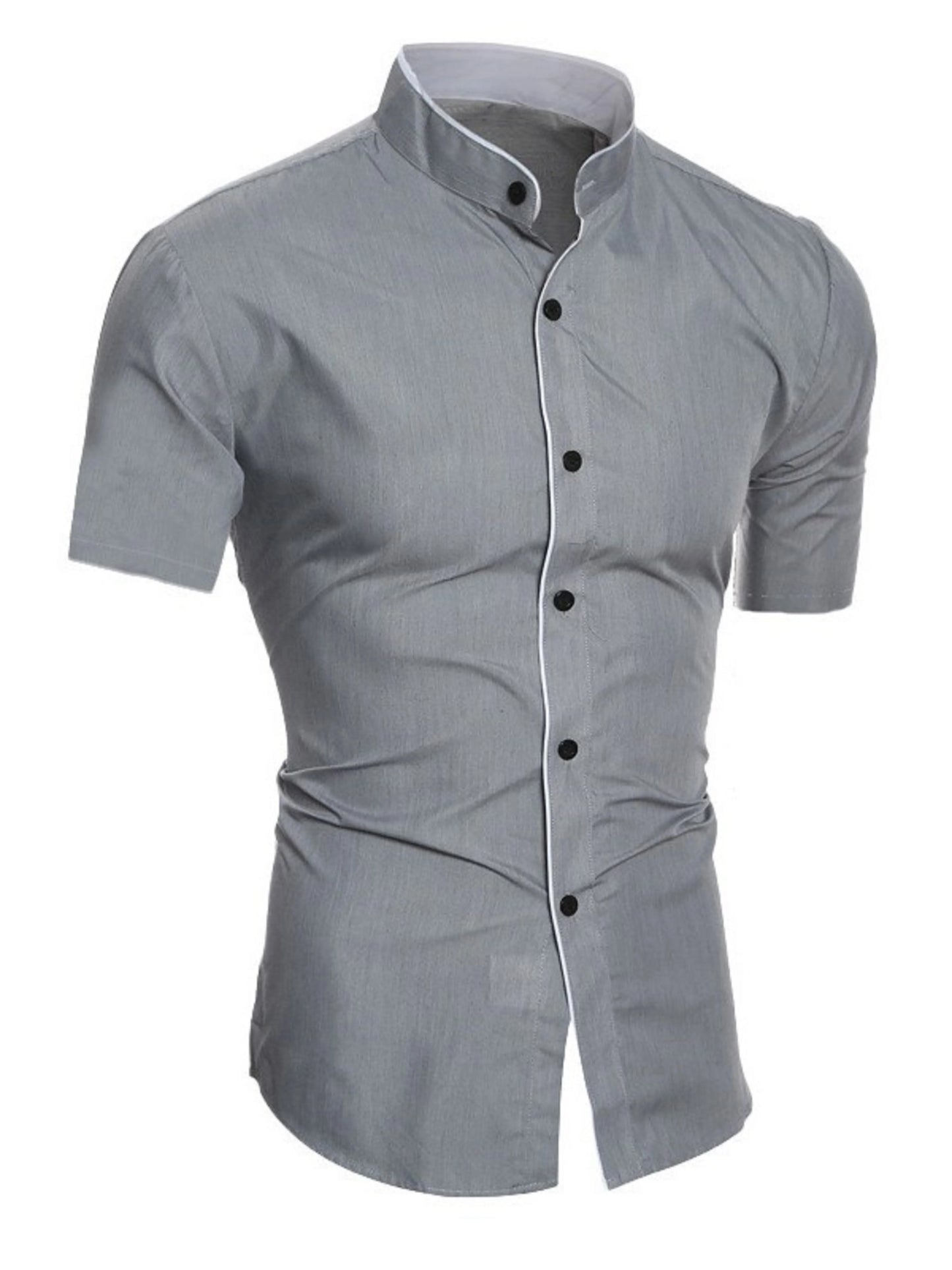Chemise en coton à manches courtes