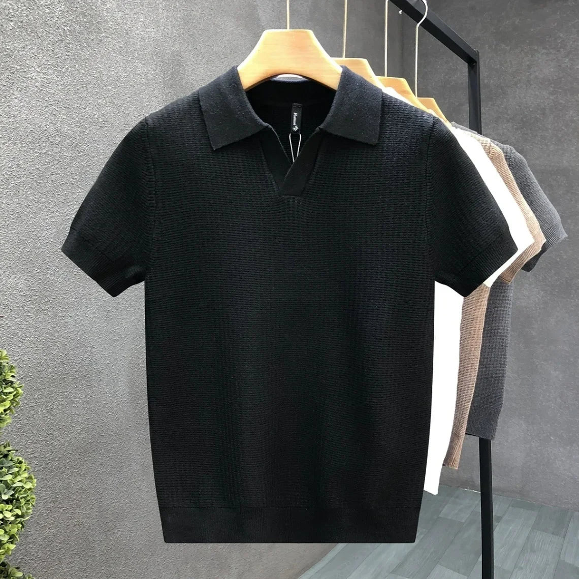Polo en maille respirante