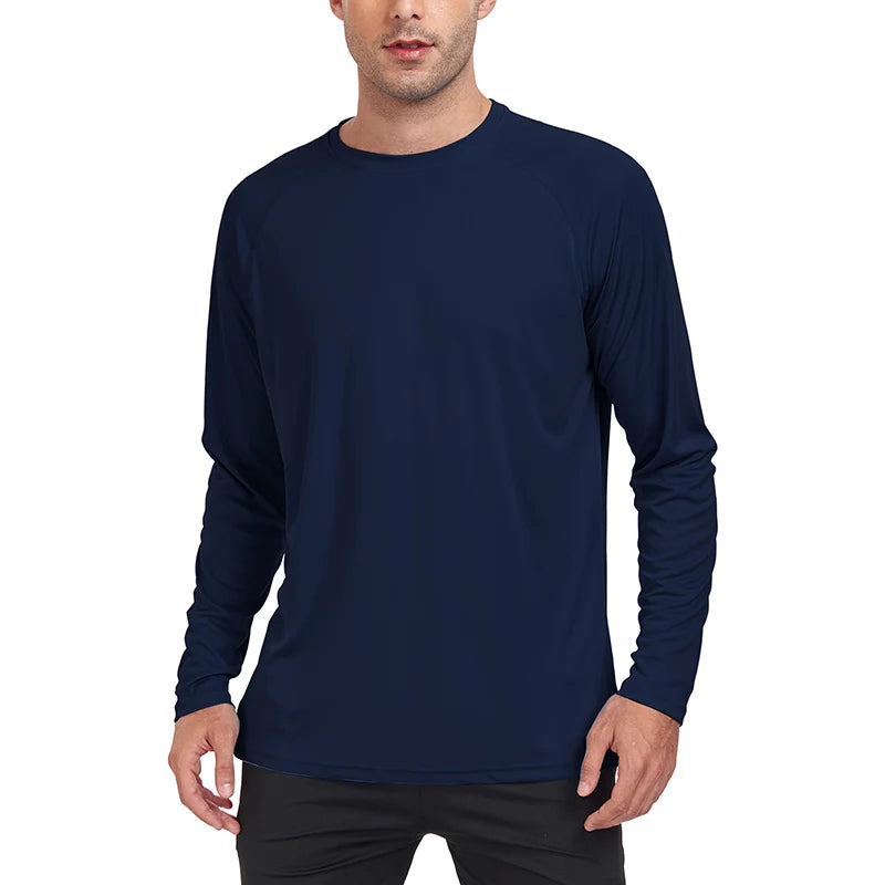 Chemise à manches longues avec protection solaire UV