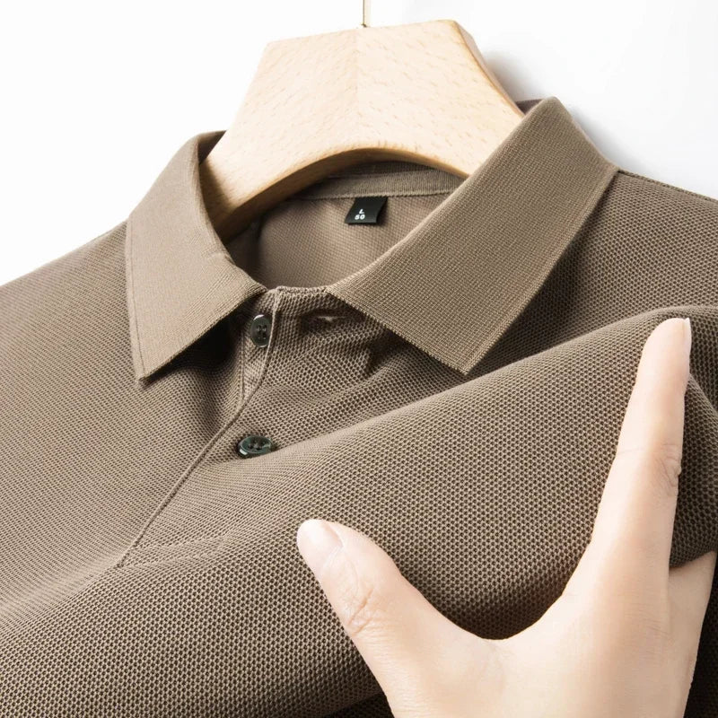 Polo en coton décontracté