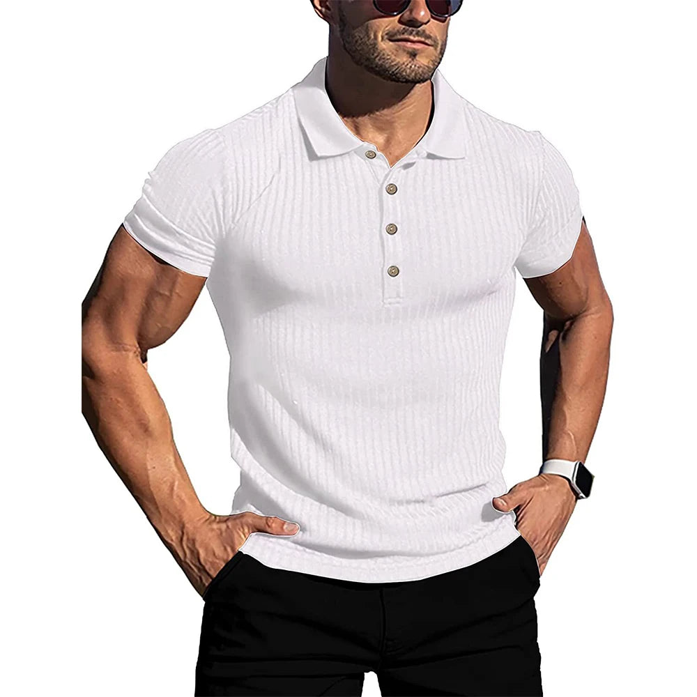 Polo à rayures élégant