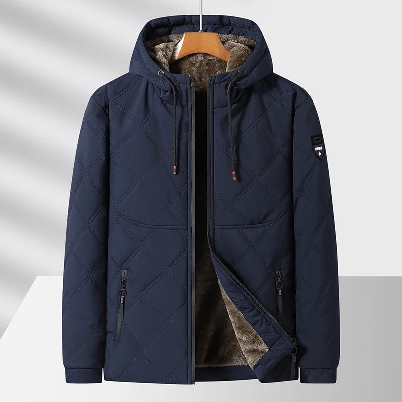 Élégante doudoune doublée polaire