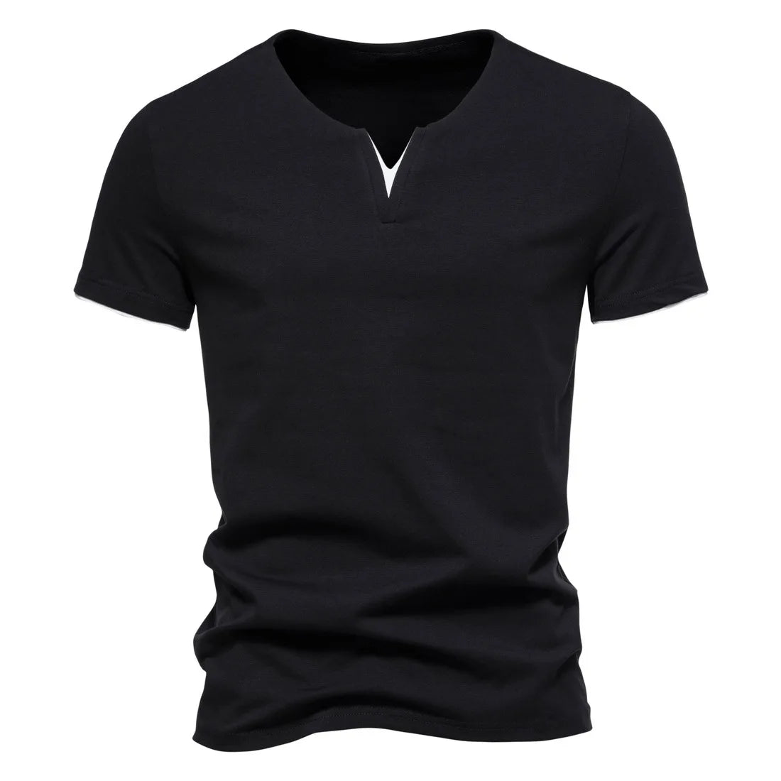 Chemise élégante à col en V