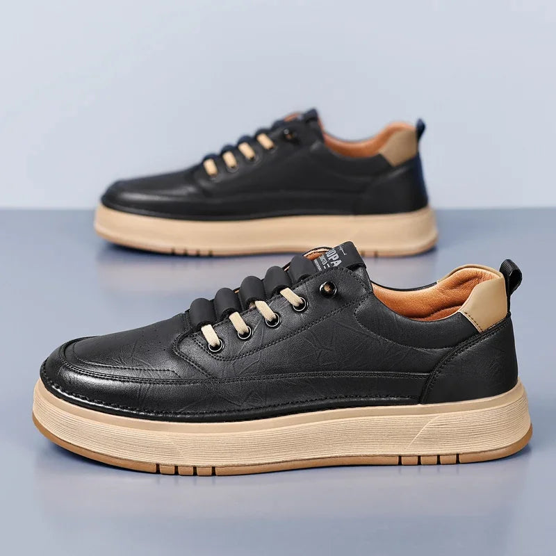 Chaussures en cuir élégantes