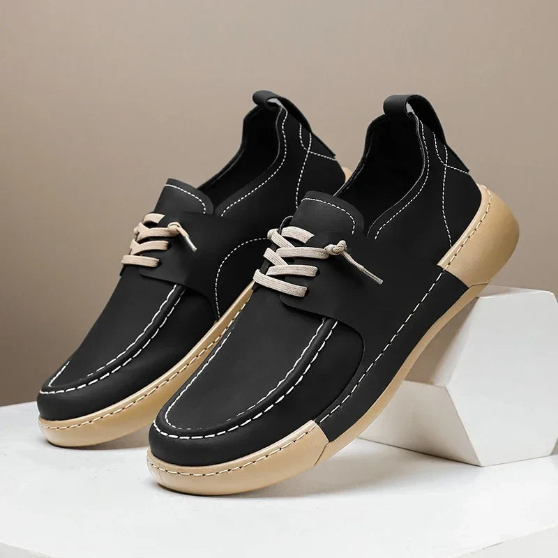 Baskets classiques en cuir italien