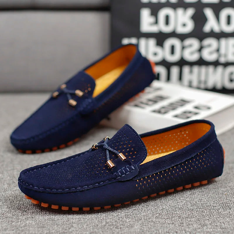 Mocassins respirants