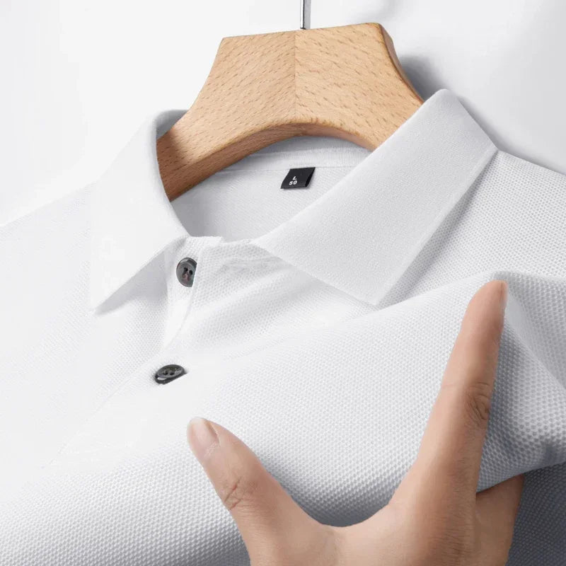 Polo en coton décontracté
