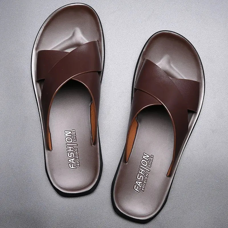 Sandales en cuir élégantes