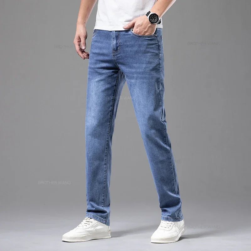 Jeans en denim élégants