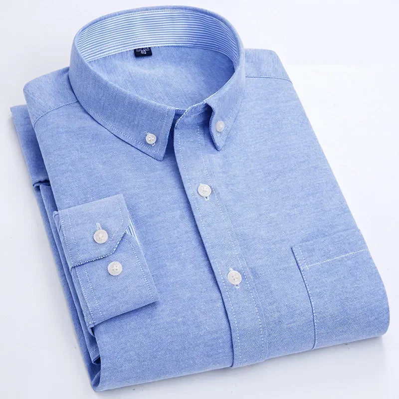 Chemise à manches longues en coton