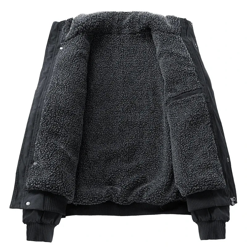 Élégante doudoune doublée polaire