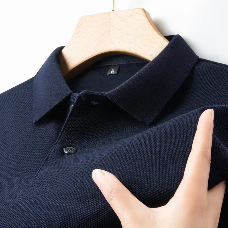 Polo en coton décontracté