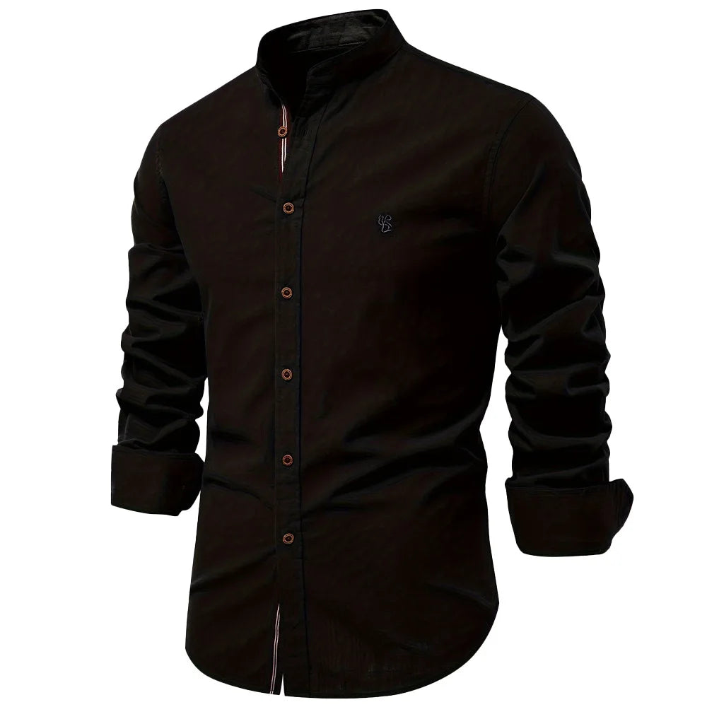 Chemise en lin élégante