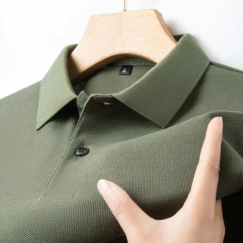 Polo en coton décontracté