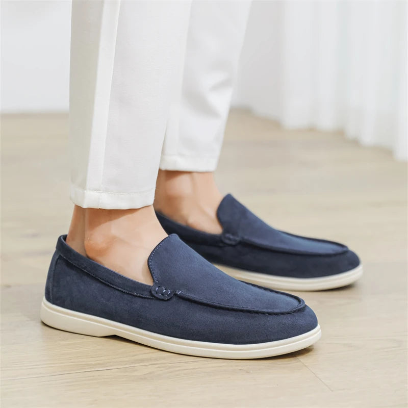 Mocassins décontractés en daim
