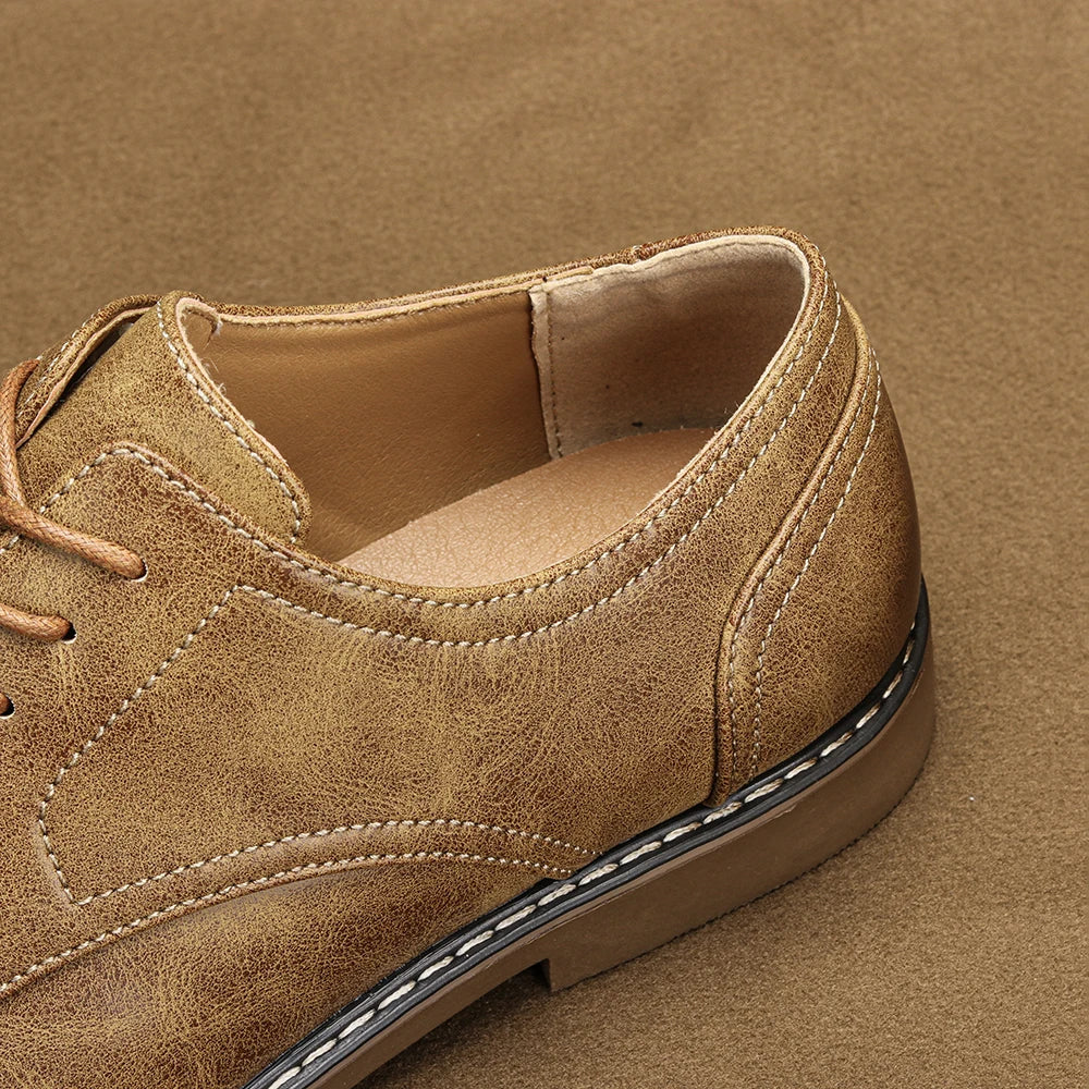 Chaussures habillées en cuir décontractées