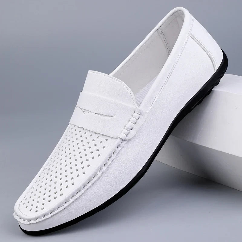 Mocassins classiques en cuir italien