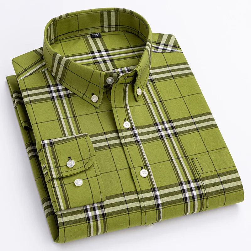 Chemise à carreaux classique
