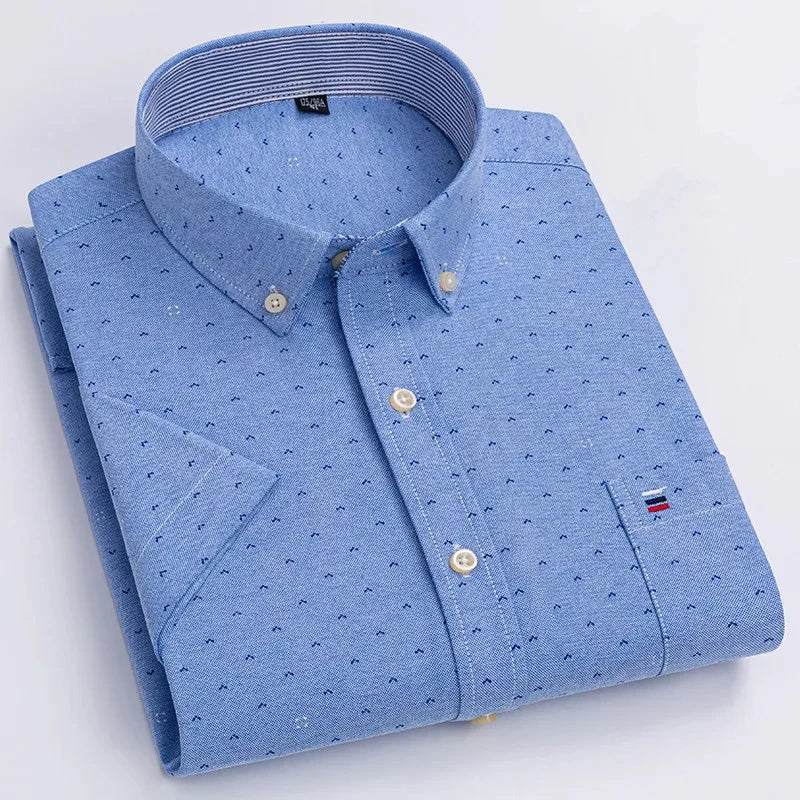 Chemise élégante en coton pour homme