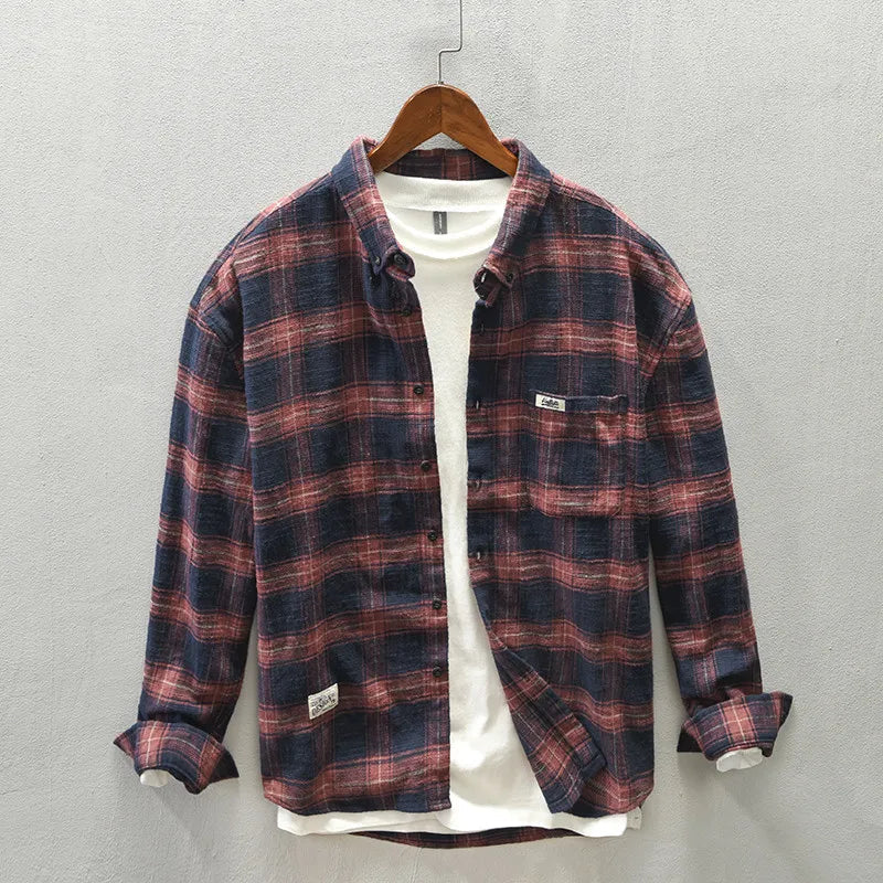 Chemise à carreaux élégante