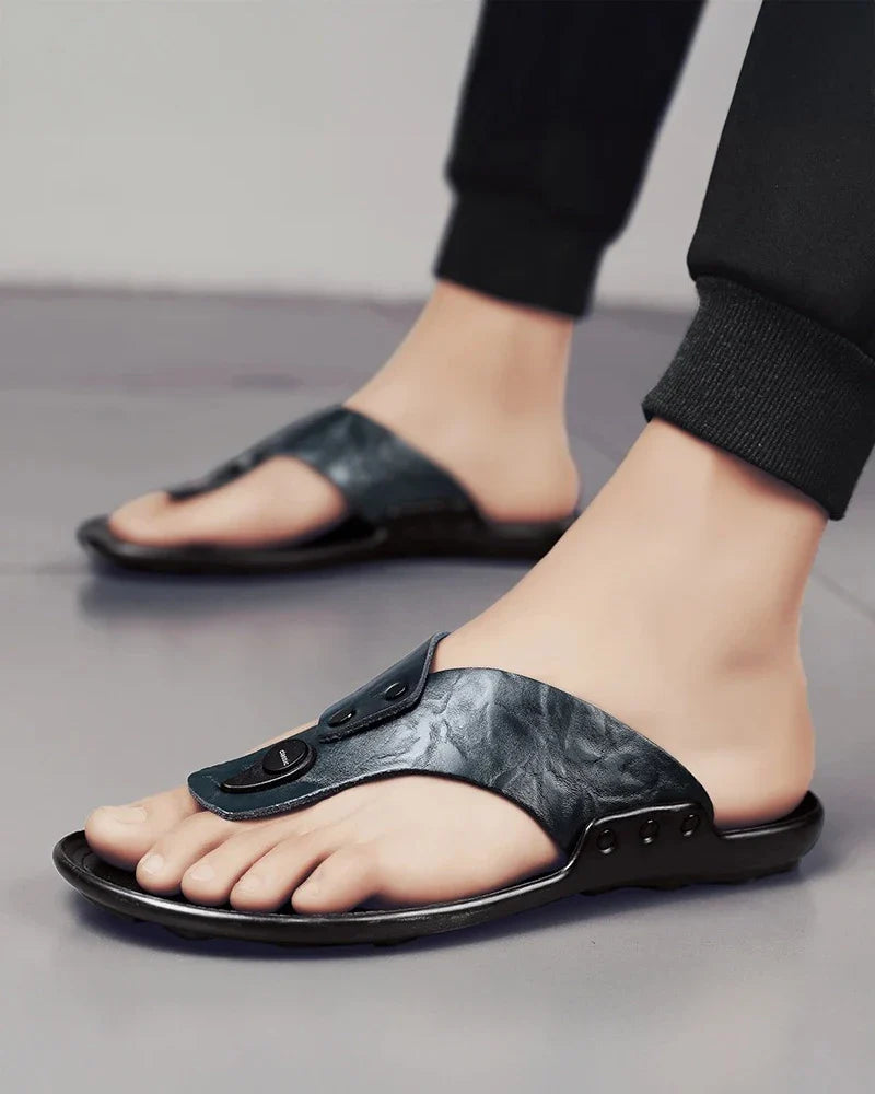 Sandales en cuir élégantes