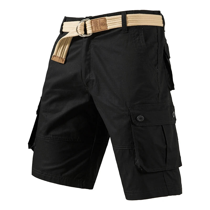 Short cargo à genoux