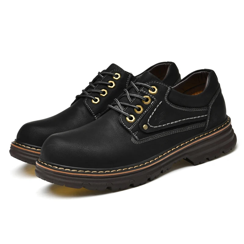 Chaussures Oxford en cuir de style britannique