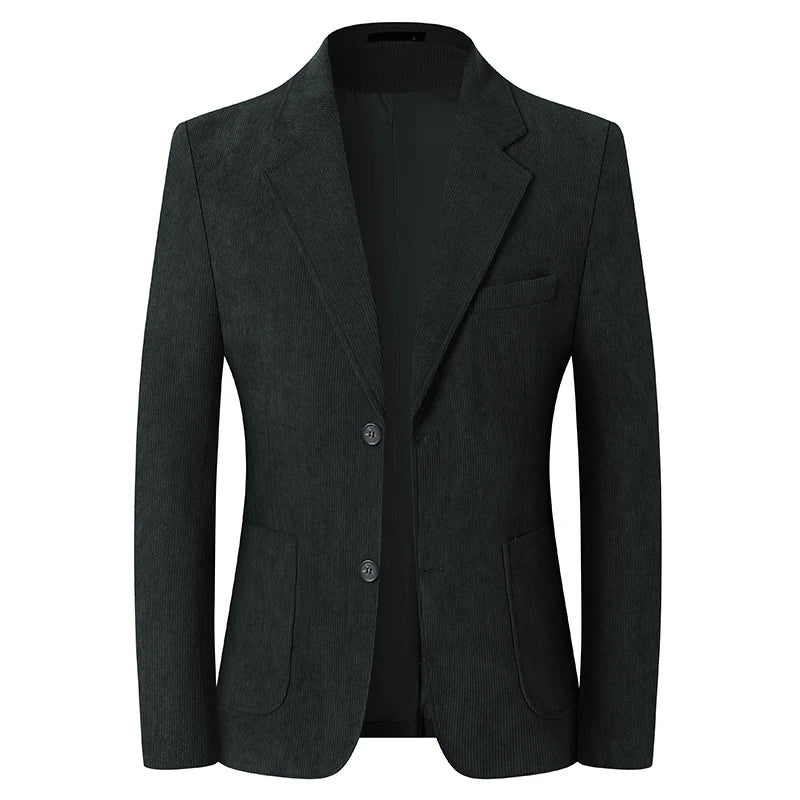 Blazer élégant en velours côtelé
