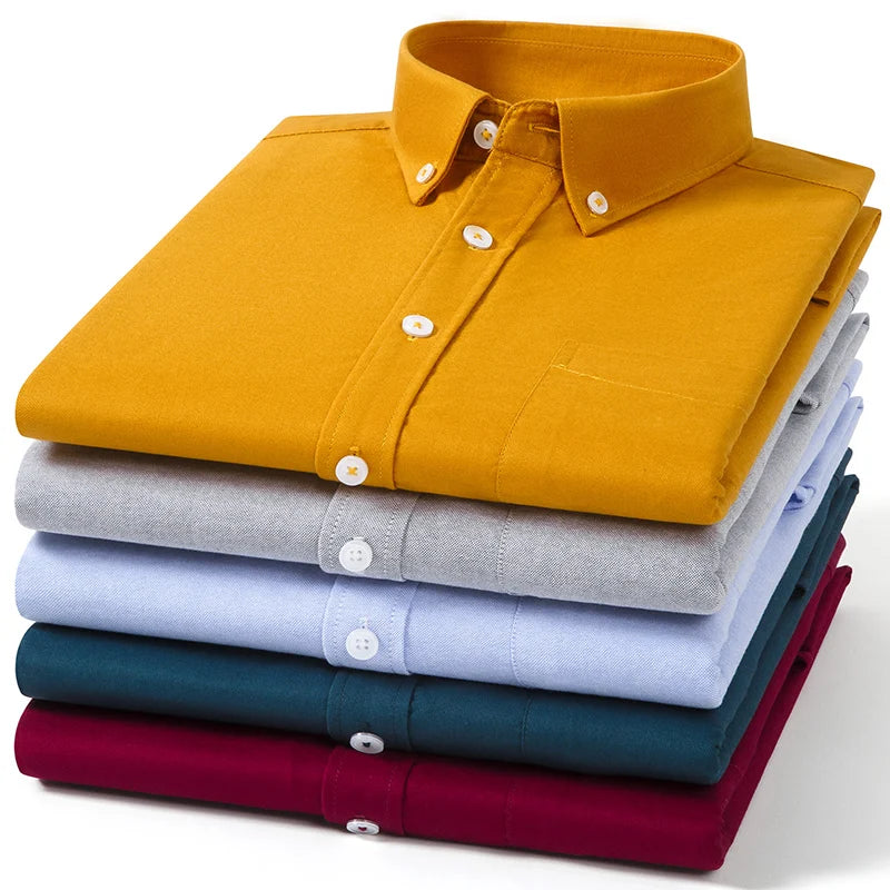 Chemise en coton Oxford